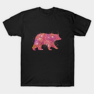 Brown Bear Animal Forest Wild Jungle Nature World Earth Wildlife Watercolor T-Shirt